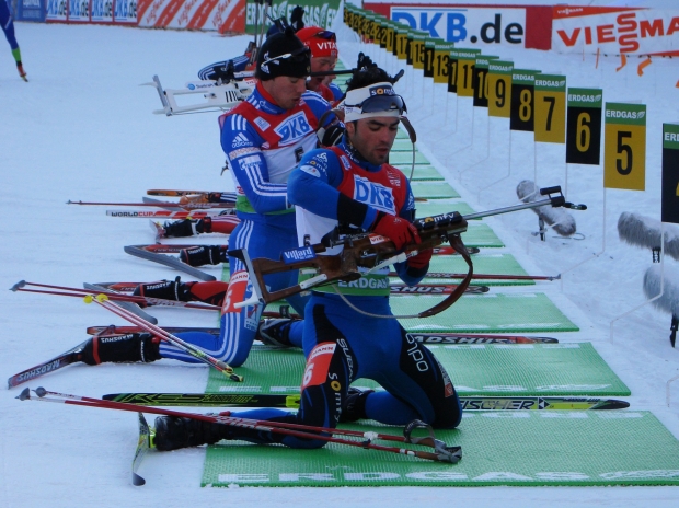 Simon Fourcade poza kadrą