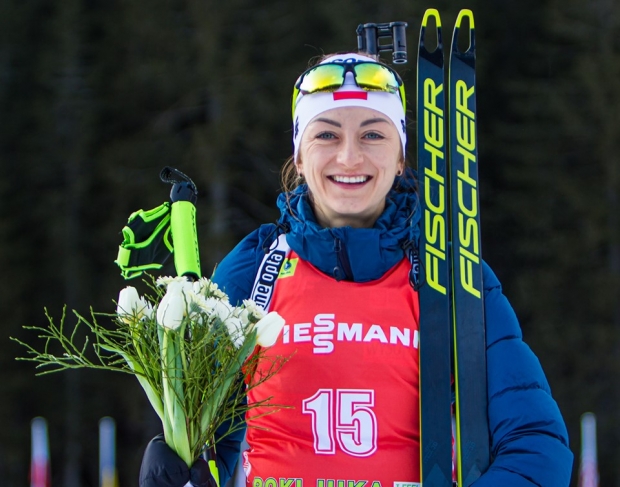 Monika Hojnisz-Staręga w coraz lepszej formie! Świetny start Polki w pościgu w Oberhofie